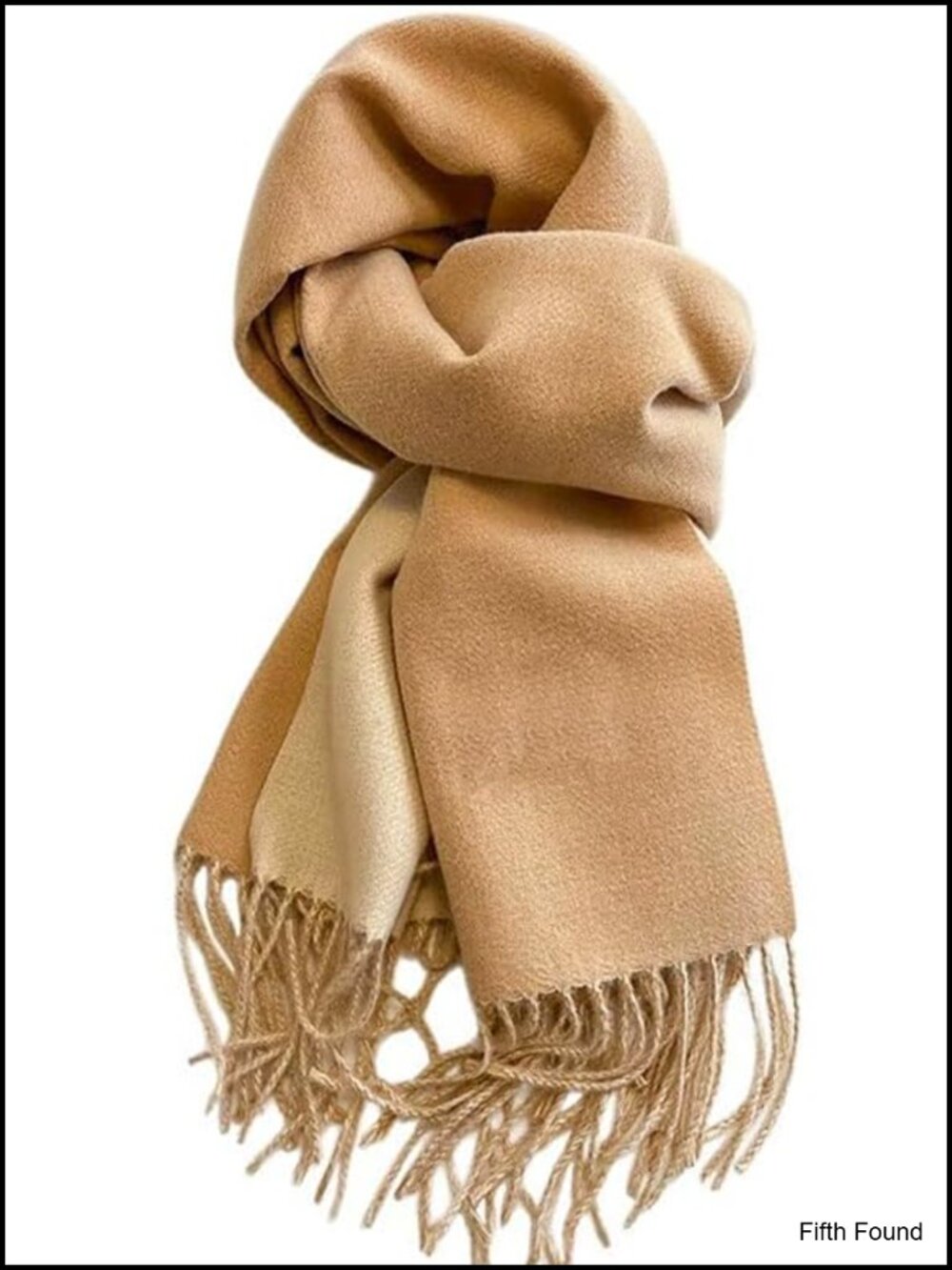Soft Warm Winter Scarf with Tassel Design - Cold Weather Shawl Wrap